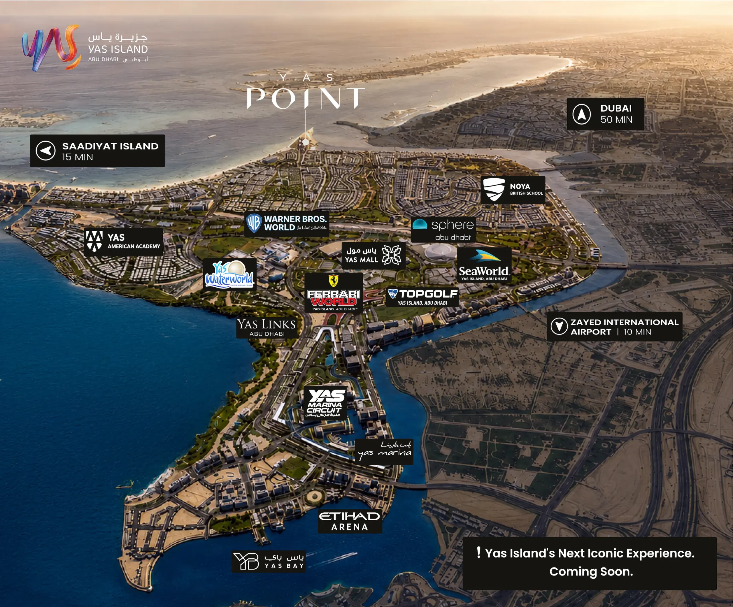 The Canopies at Yas Point location map